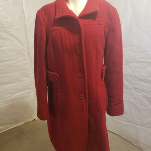 Red Wool Coat